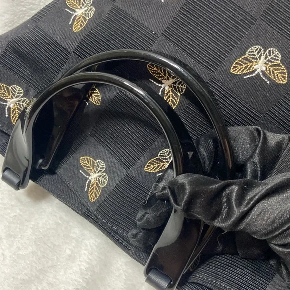 Vintage Talbots butterfly Mini tote bag with plastic handles. - Picture 6 of 13